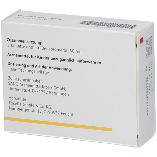 Narcaricin (BENZBROMARON) - Image 2